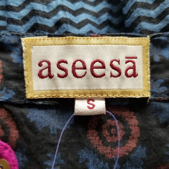 Aseesa Tiered Long Embellished Bohemian Dress - Picture 7 of 7